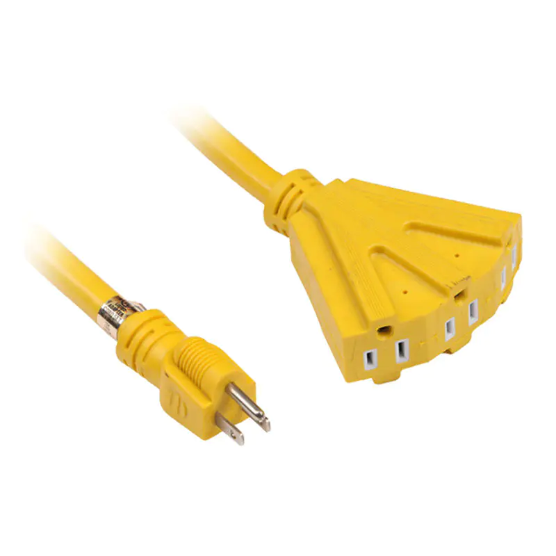 Odolný americký prodlužovací kabel se 3 vývody FP-674, FP-678