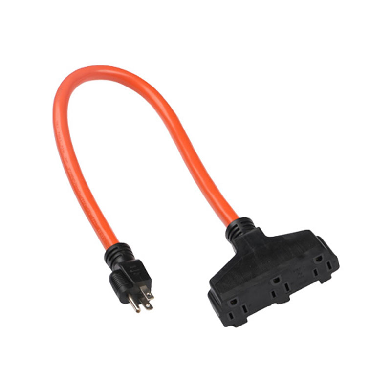 Odolný americký prodlužovací kabel se 3 vývody FP-674, FP-678