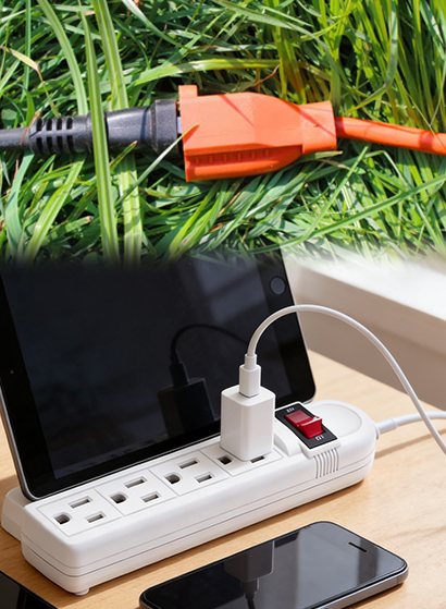 Prodlužovací kabel pro různé elektrické spotřebiče